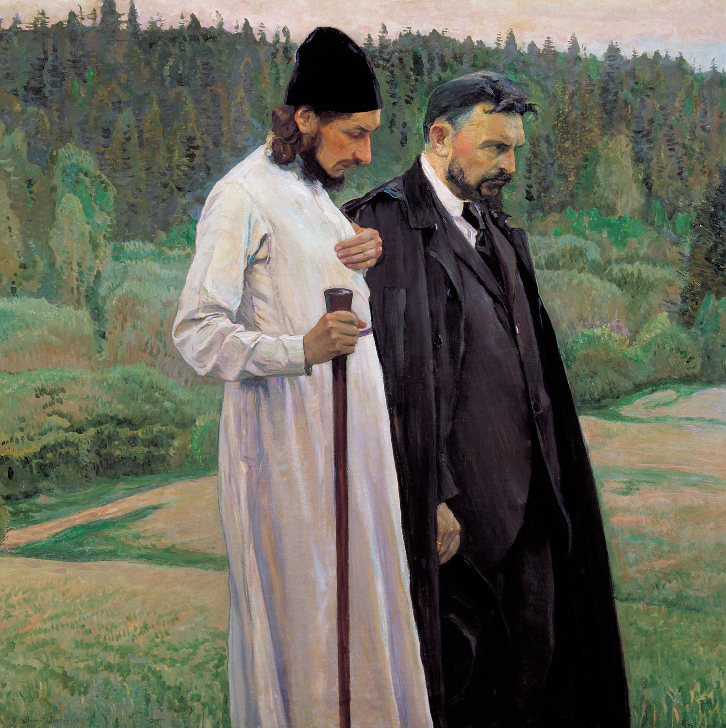 Nesterov_Florensky_Bulgakov